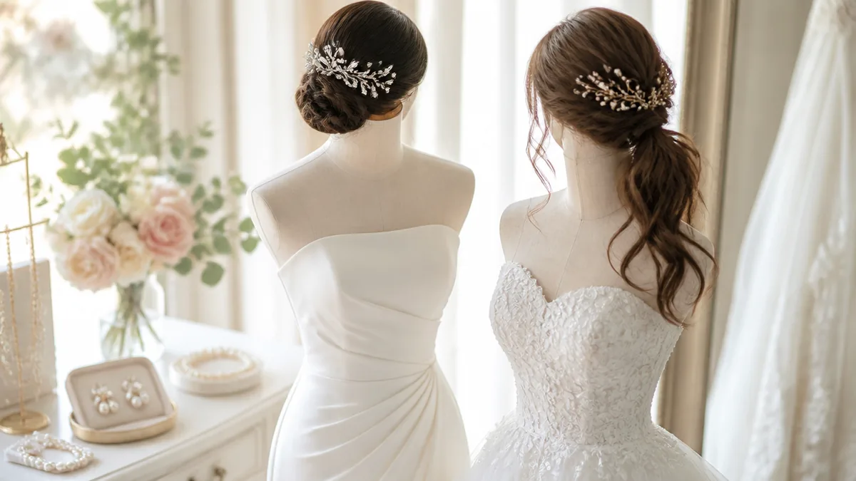 2026年の花嫁ヘアは「タイト」と「揺れ」の二極に注目の解説画像
