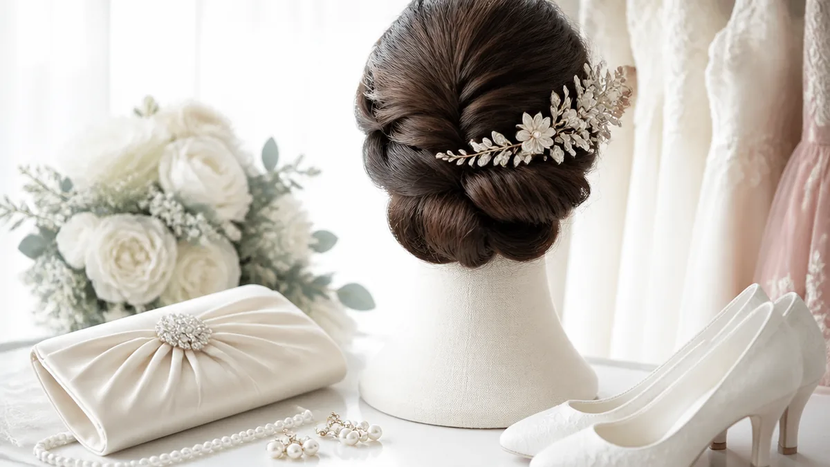花嫁の結婚式髪型は「衣裳・会場・崩れにくさ」の3つで決まるの解説画像